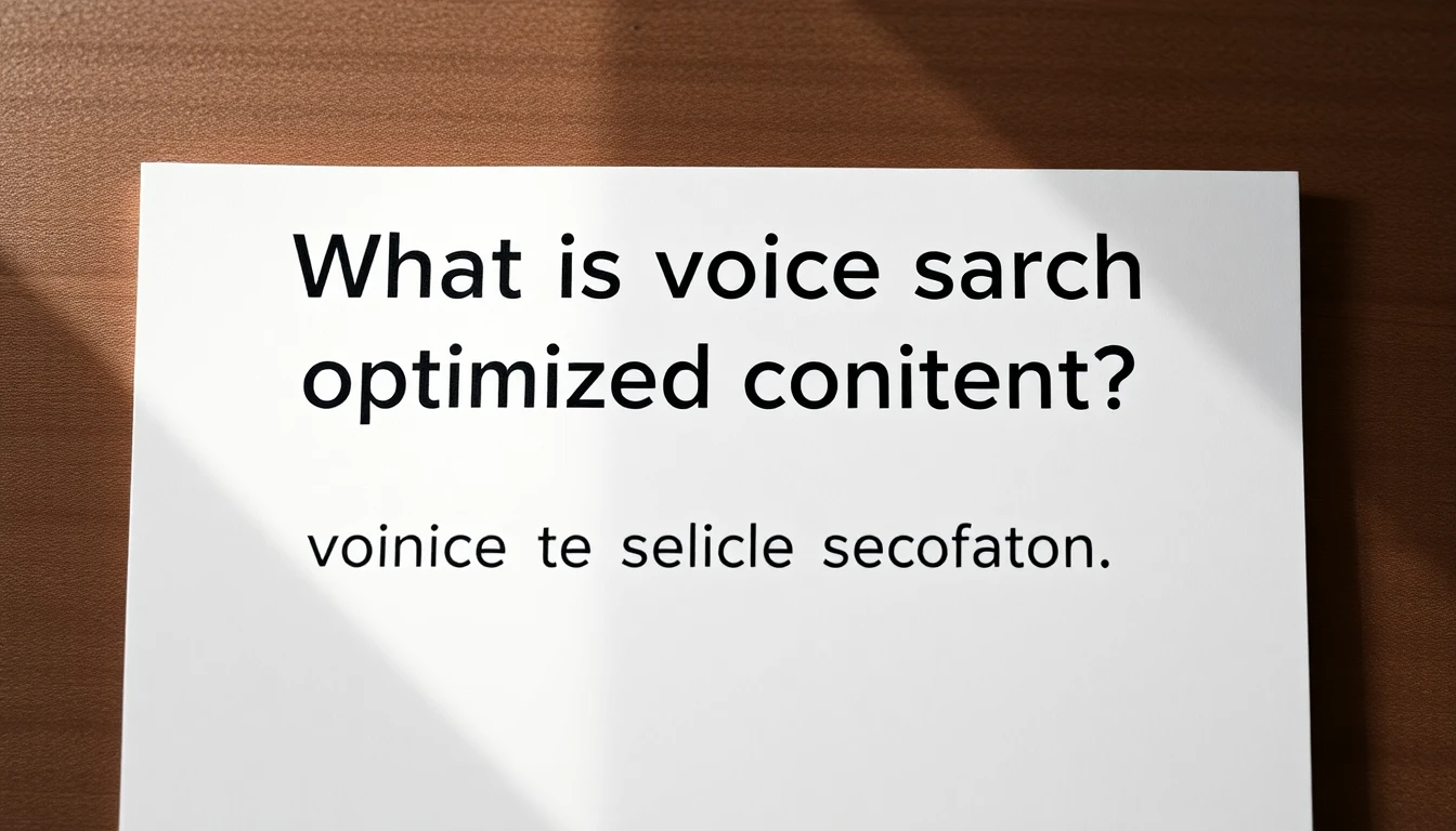Voice Search Optimized Content: The 2026 Mandate detailed view for Automated SEO content generation
